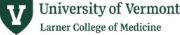 Department of Neurological Sciences, Larner College of Medicine, University of Vermont Logo